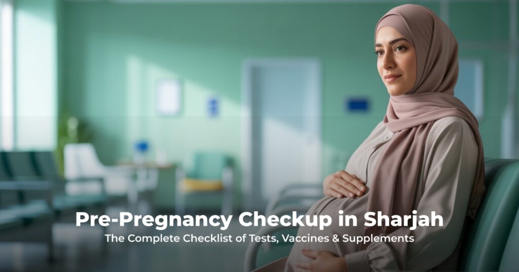 Pre-Pregnancy Checkup in Sharjah: The Complete Checklist of Tests, Vaccines & Supplements Prenatal Care