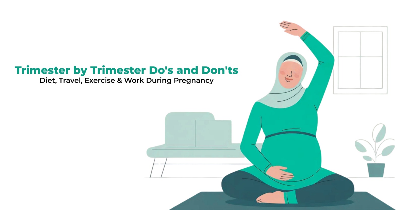 Pregnancy Trimester Guide: Diet, Travel & Prenatal Care in Sharjah