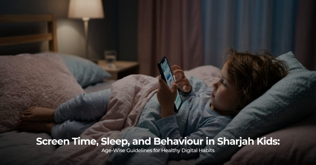 Screen Time, Sleep, and Behaviour in Sharjah Kids: Age-Wise Guidelines for Healthy Digital Habits Prenatal Care