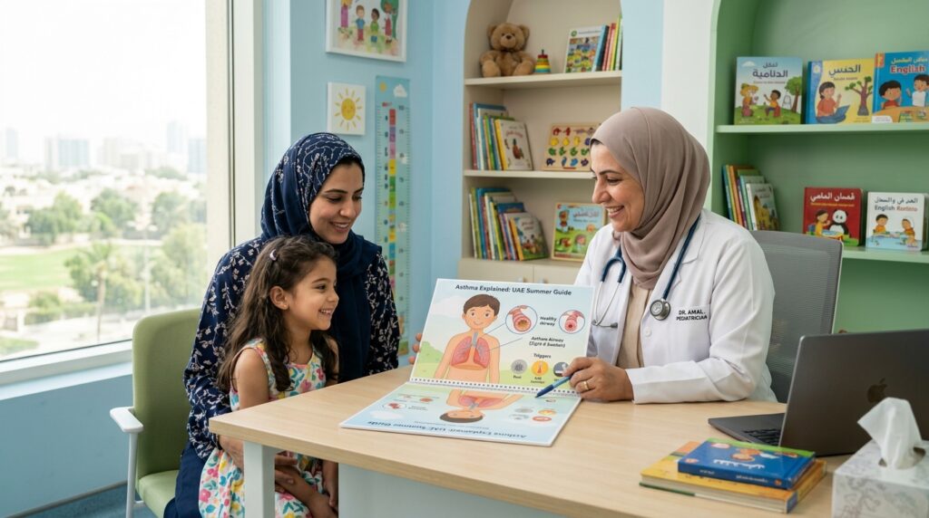 asthma in children in Sharjah